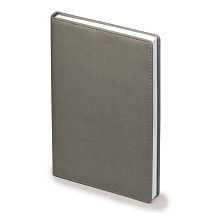 Ежедневник А5 датированный Velvet 2026, серый