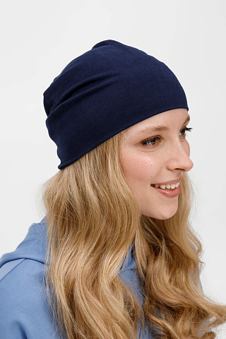 Шапка Senti, темно-синяя - рис 4.