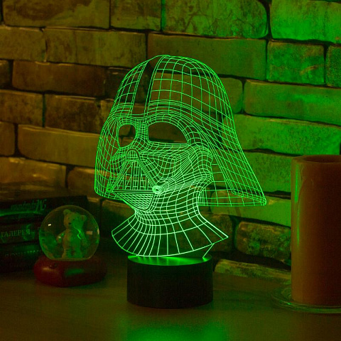 3D светильник Дарт Вейдер №2 - рис 3.