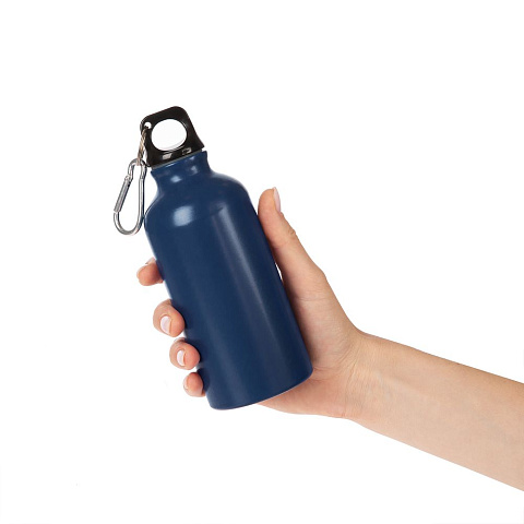 Бутылка для воды Funrun 400, темно-синяя - рис 4.