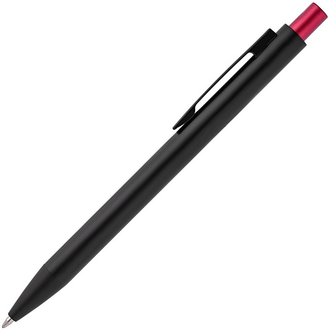 Ручка шариковая Chromatic, черная с красным - рис 3.