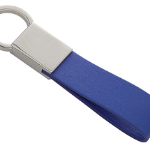 Брелок из эко-кожи Twister, синий