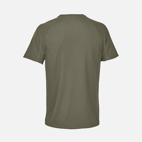 Футболка спортивная унисекс Vortex, темный хаки - рис 3.