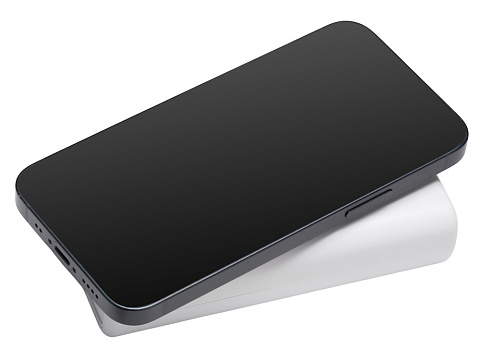 Внешний беспроводной аккумулятор 2-в-1 с функцией зарядки Apple Watch, QC/PD AtomIQ, 10000 мАч, белый - рис 3.