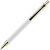 Ручка шариковая Lobby Soft Touch Gold, белая - миниатюра - рис 5.