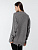 Джемпер оверсайз унисекс Grunge, серый - миниатюра - рис 12.