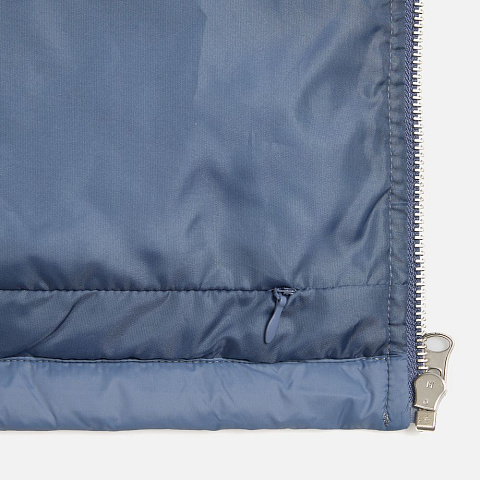 Куртка унисекс Warmbridge, синяя (джинс) - рис 7.