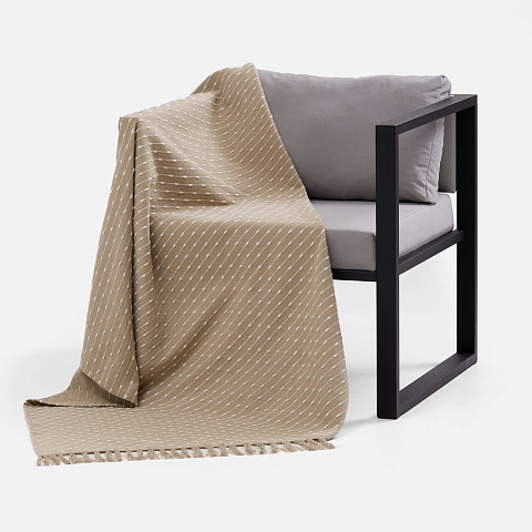 Плед Shimla, бежевый - рис 6.