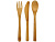 Набор столовых приборов Celuk из бамбука, натуральный - миниатюра - рис 2.