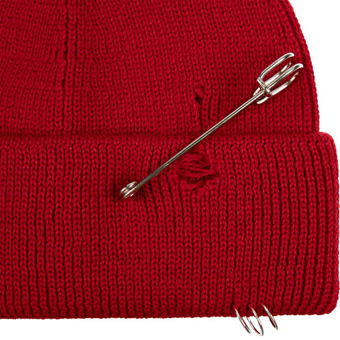 Шапка Pricker, красная - рис 6.