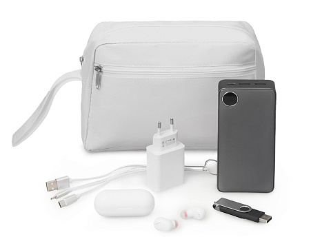 Органайзер для электроники и проводов Carriage, белый