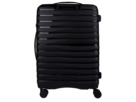 Чемодан Eberhart Dune средний М полипропилен черный 46D-009-424 - рис 4.