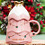 Новогодняя кружка Ёлка (розовая) - миниатюра