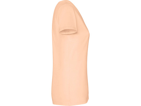 Футболка Fiyi женская, светло-абрикосовый выстиранный - рис 4.