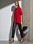 Футболка Oversize Premium, красная - миниатюра - рис 6.