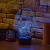 3D светильник Дарт Вейдер №2 - миниатюра - рис 4.
