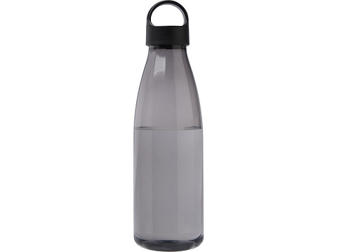 Bergen бутылка для воды объемом 800 мл из переработанной пластмассы, сплошной черный - рис 2.