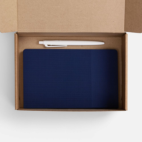 Набор Knit Warm, синий - рис 3.