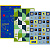 Плед на заказ Tricksy Net, 4 цвета, S, акрил - миниатюра
