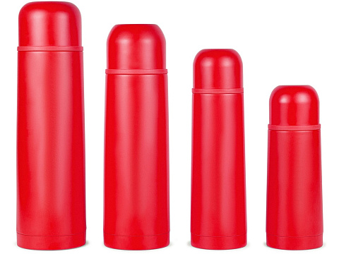 Термос Relaxika 101 (1 литр), красный (без лого) - рис 9.