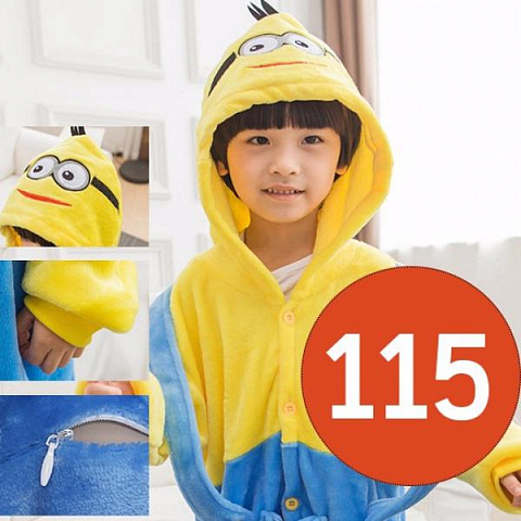 Детская пижама кигуруми Миньон - рис 7.