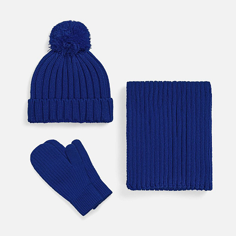 Шарф HappyGo, синий - рис 9.