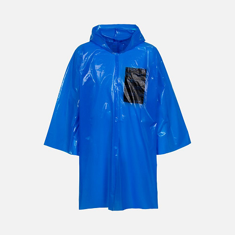 Дождевик-плащ CloudTime с печатью в один цвет на заказ - рис 5.