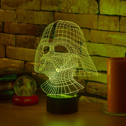 3D светильник Дарт Вейдер №2 - рис 5.