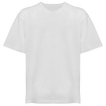 Детская футболка оверсайз Liyon, белый