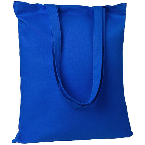 Холщовая сумка Countryside, ярко-синяя - рис 2.