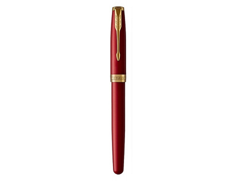 Перьевая ручка Parker Sonnet , Lacquer Intense Red GT, перо: F, цвет чернил: black, в подарочной упаковке - рис 5.