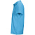 Рубашка поло унисекс Pulse, ярко-бирюзовая - миниатюра - рис 4.