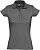 Рубашка поло женская Prescott Women 170, темно-серая - миниатюра