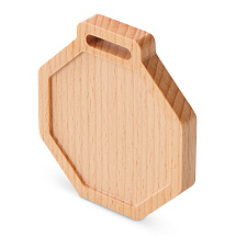 Медаль из бука Octagon, ромб