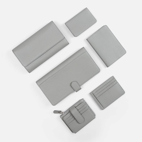 Футляр для визиток Unison, серый - рис 7.