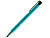Ручка металлическая шариковая FAMILY MELAN, soft touch (Бирюзовый) - миниатюра