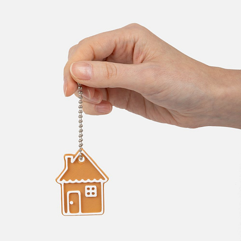 Мини-подвеска «Пряник», домик - рис 3.