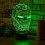 3D лампа Шлем железного человека - миниатюра - рис 3.