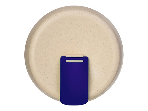 Стакан из пшеничного волокна с двойными стенками Pino, синий - рис 7.