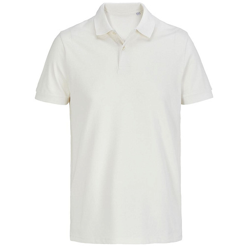 Рубашка поло унисекс Pacific, молочно-белая - рис 2.