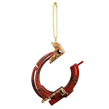 Елочные игрушки (Подкова).Символы года Гранат