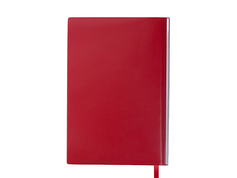 Блокнот А5 Scribe, гибкая обложка, 96 листов 80 гр/м2, красный - рис 3.