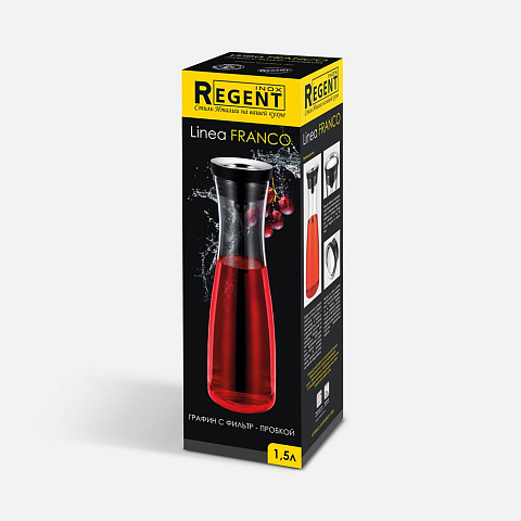 Графин с фильтр-пробкой Linea Franco - рис 6.