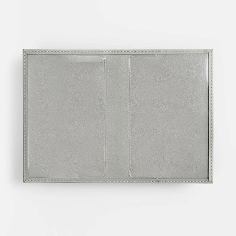 Обложка для паспорта Shall, ver. 2, серая - рис 4.