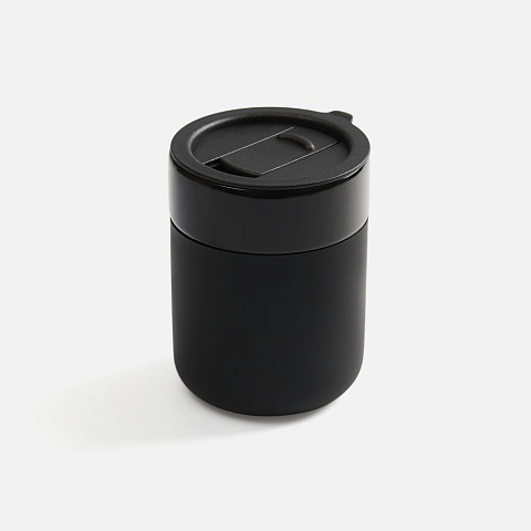 Кружка Nabo с силиконовым держателем, черная