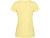 Футболка Fiyi женская, солнечно-желтый выстиранный WASHED - миниатюра - рис 2.