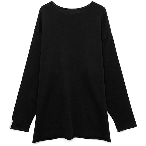 Лонгслив унисекс Siluetti Fuori, черный - рис 3.