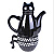 Заварник с чашками Кошка - миниатюра - рис 4.