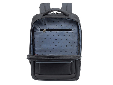 Рюкзак TORBER VOYAGE c отделением для ноутбука 17'', черный, полиэстер 900D, 31х17х44 см, 18 л - рис 6.