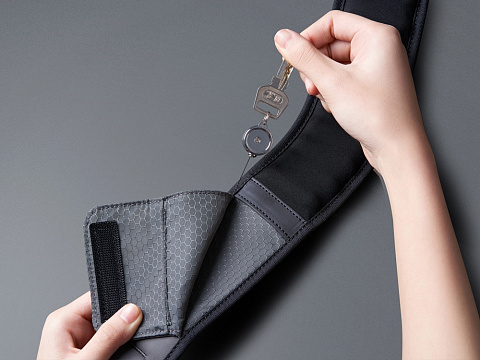 Антикражный рюкзак SnapPack для ноутбука 16, серый - рис 7.